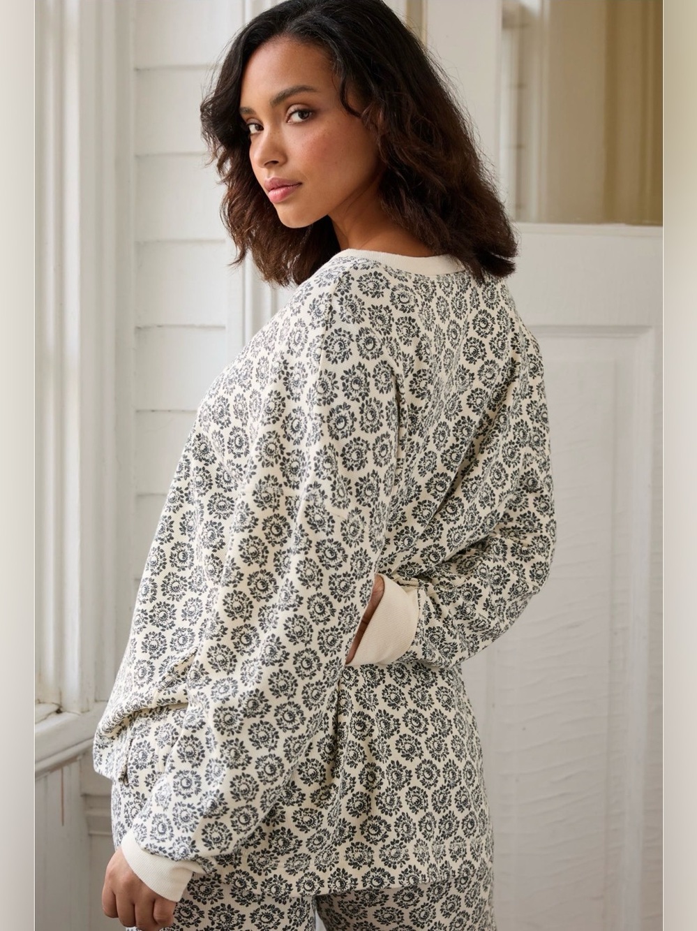 By Anthropologie‎ Waffle-Knit Pajama
Set xxs